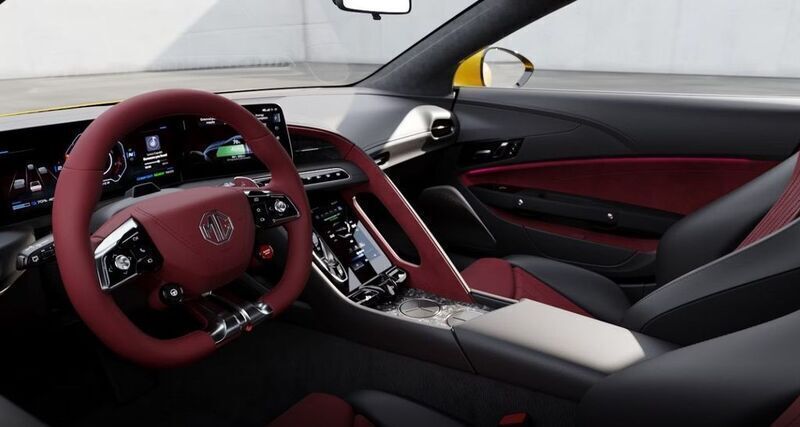 Neu MG Cyberster 250 kW (340 PS) 2025 Gelb Cabrio