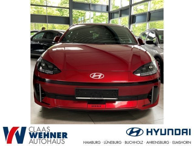 Rot Gebraucht 2024 Hyundai Ioniq 6 Techniq Limousine | 32.800 € (Superpreis) - Bild 1/4