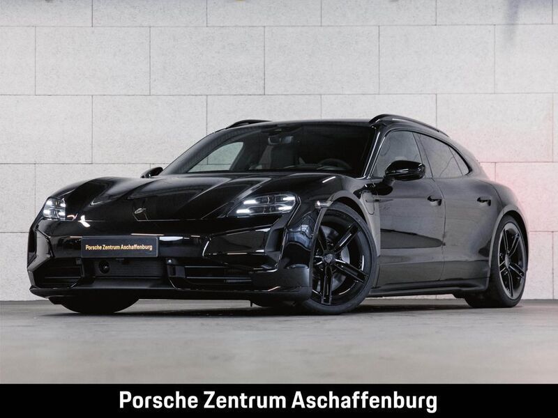 Tiefschwarzmetallic Gebraucht 2024 Porsche Taycan Turbo Sport Turismo Limousine | 168.888 € (Teuer) - Bild 1/4