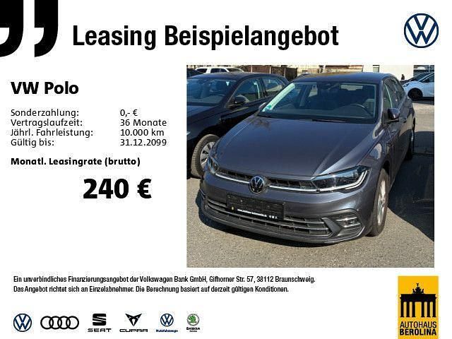 Gebraucht VW Polo Style 110 PS (80 kW) 2024 Grau Kleinwagen