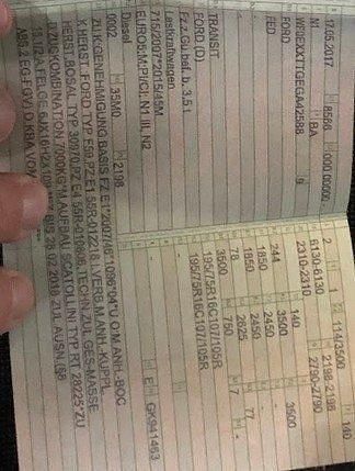 Second-hand Ford Transit 155 CP (114 kW) 2017 Alb Berlinǎ