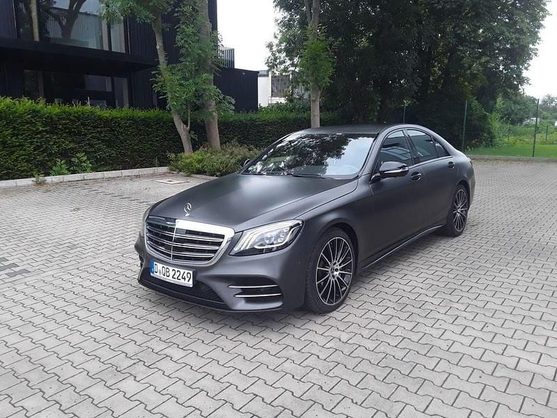 Silber Gebraucht 2018 Mercedes S400 Limousine | 44.900 € (Guter Preis) - Bild 1/4