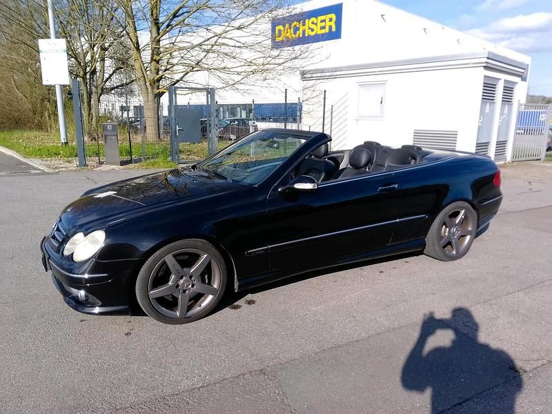 Gebraucht Mercedes CLK350 AMG 272 PS (200 kW) 2005 Schwarz Cabrio