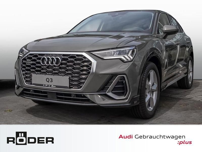 Chronosgrau metallic Gebraucht 2025 Audi Q3 Sportback S-Line SUV | 47.750 € (Fairer Preis) - Bild 1/4