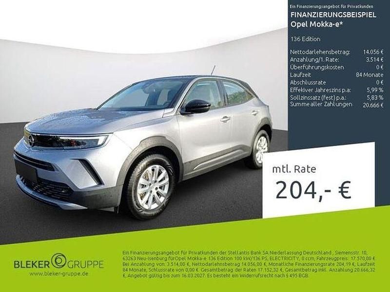Gebraucht Opel Mokka-e Edition 100 kW (136 PS) 2023 Grau SUV