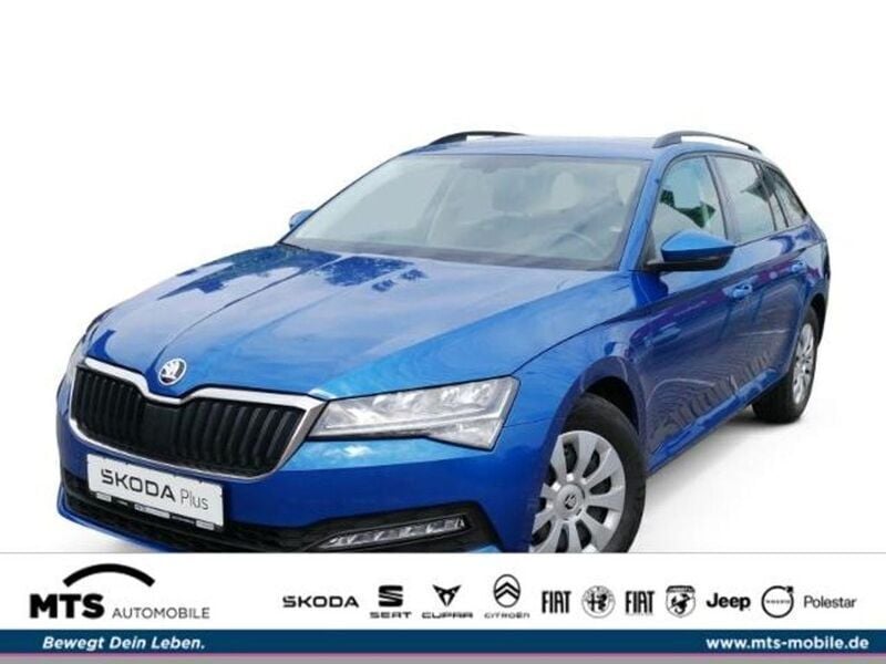 Blau Gebraucht 2020 Skoda Superb Active Kombi | 16.970 € (Fairer Preis) - Bild 1/4