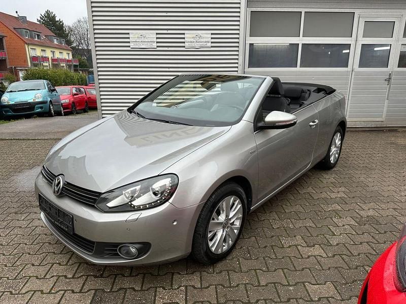 Gebraucht VW Golf Cabriolet Life 140 PS (102 kW) 2014 Tungsten silver metallic Cabrio
