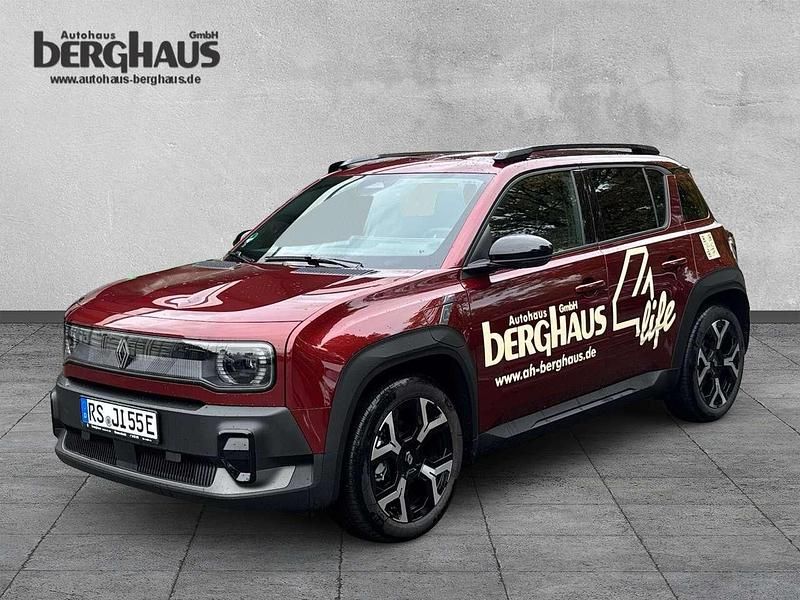 Gebraucht Renault 4 E-Tech Komfort 110 kW (150 PS) 2025 Karmesinrot, schwarzes dach SUV