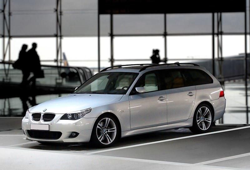 Silber Gebraucht 2006 BMW 535 M Sport Kombi | 5.999 € (Fairer Preis) - Bild 1/4