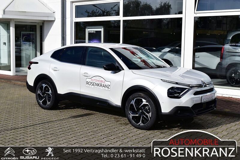 Weiß Gebraucht 2023 Citroën C4 Shine Limousine | 30.890 € - Bild 1/4