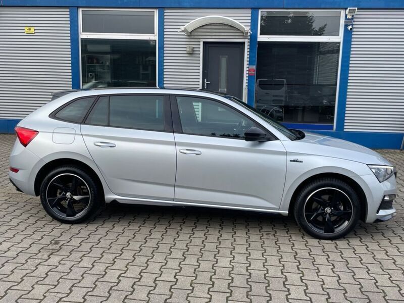Gebraucht Skoda Scala Monte Carlo 110 PS (80 kW) 2022 Brilliantsilber metallic Kleinwagen