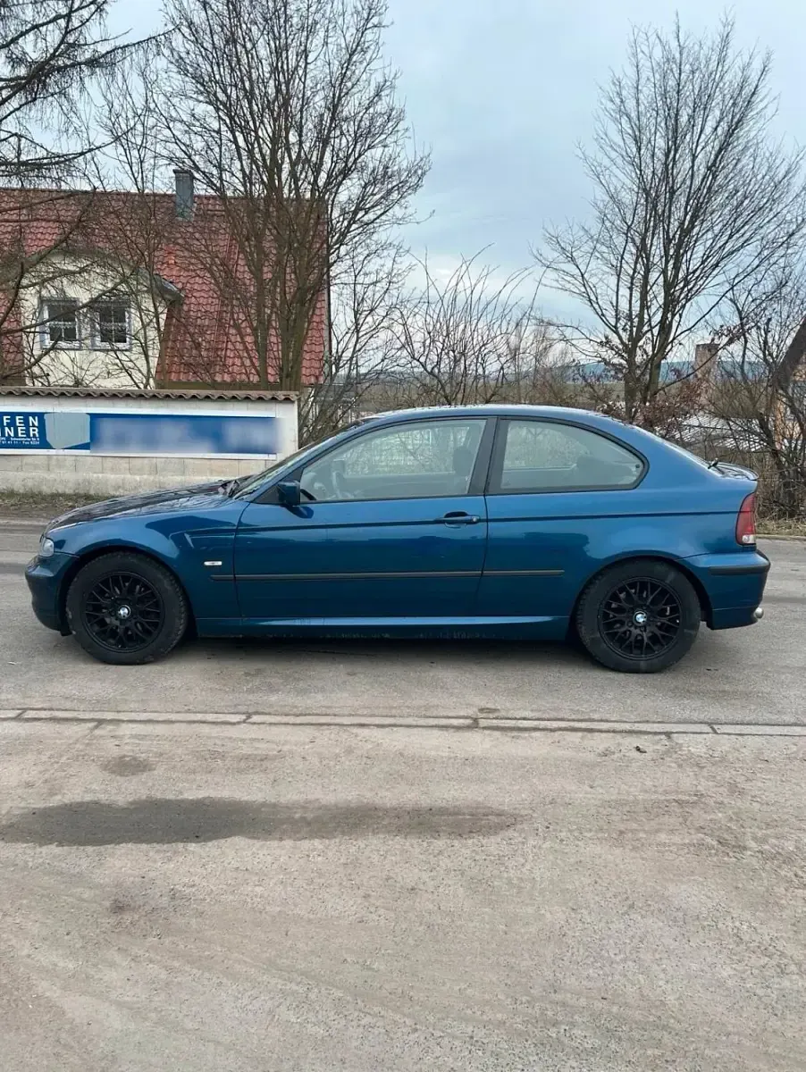 Usata BMW 316 116 CV (85 kW) 2004 Blu Coupé