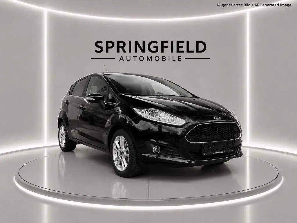 Gebraucht Ford Fiesta Celebration 80 PS (58 kW) 2017 Schwarz Kleinwagen