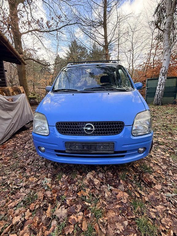 Gebraucht Opel Agila 80 PS (58 kW) 2003 Blau Van / Kleinbus