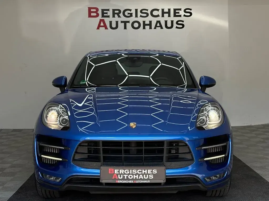 Gebraucht Porsche Macan Turbo Sport 400 PS (294 kW) 2015 Blau SUV