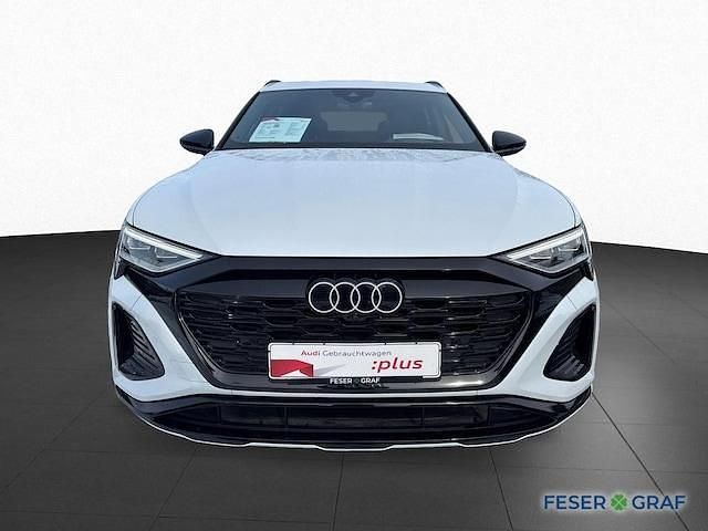 Gebraucht Audi Q8 Sportback e-tron S-Line 300 kW (408 PS) 2024 Gletscherweiß metallic SUV