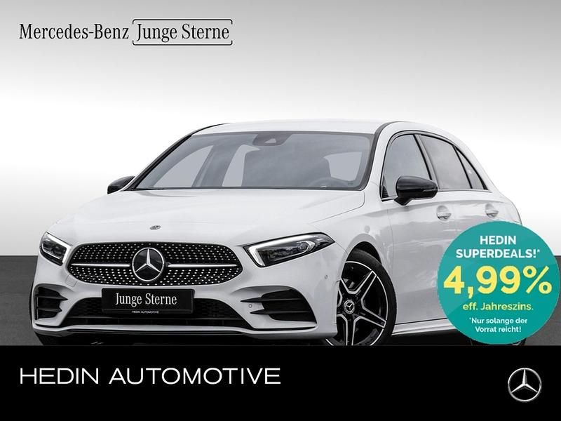 Schwarz Gebraucht 2022 Mercedes A220 AMG Limousine | 31.990 € (Fairer Preis) - Bild 1/4