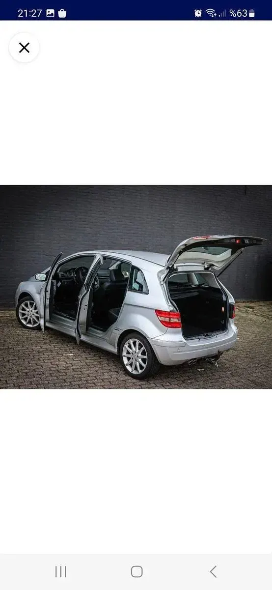 Gebraucht Mercedes B200 193 PS (141 kW) 2005 Grau Van / Kleinbus
