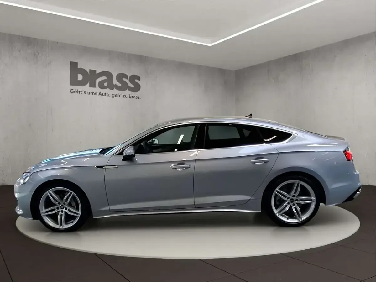 Gebraucht Audi A5 Advanced Plus 286 PS (210 kW) 2023 Florettsilber metallic Coupé