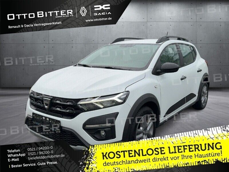 Arktisweiß Gebraucht 2021 Dacia Sandero Essentiel Kleinwagen | 12.395 € (Guter Preis) - Bild 1/4