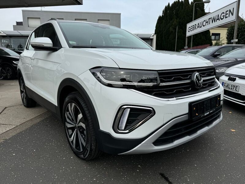Pure white Gebraucht 2024 VW T-Cross Style SUV | 28.850 € (Teuer) - Bild 1/3