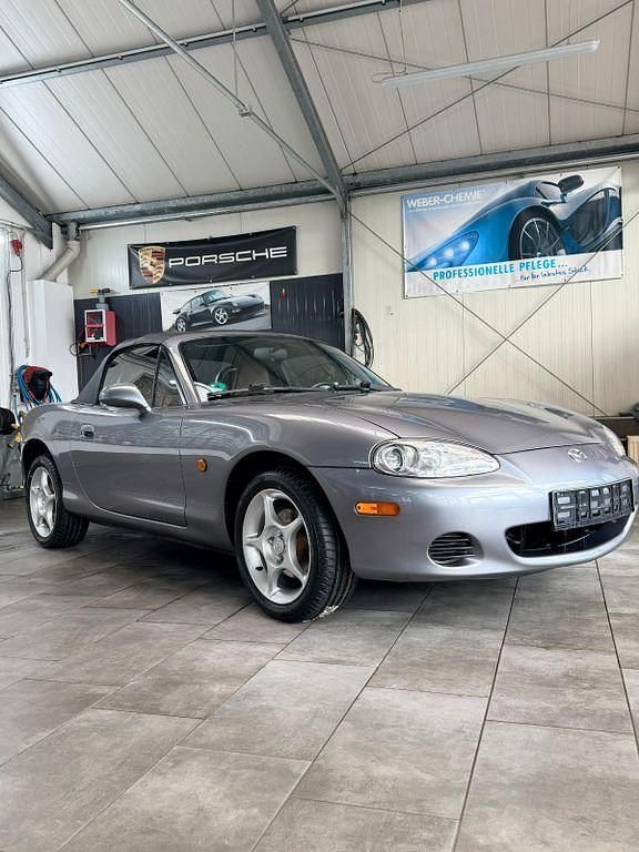 Gebraucht Mazda MX5 110 PS (80 kW) 2002 Grau Cabrio