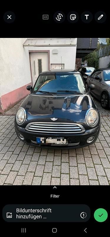 Schwarz Gebraucht 2008 Mini ONE Kleinwagen | 2.000 € (Guter Preis) - Bild 1/4