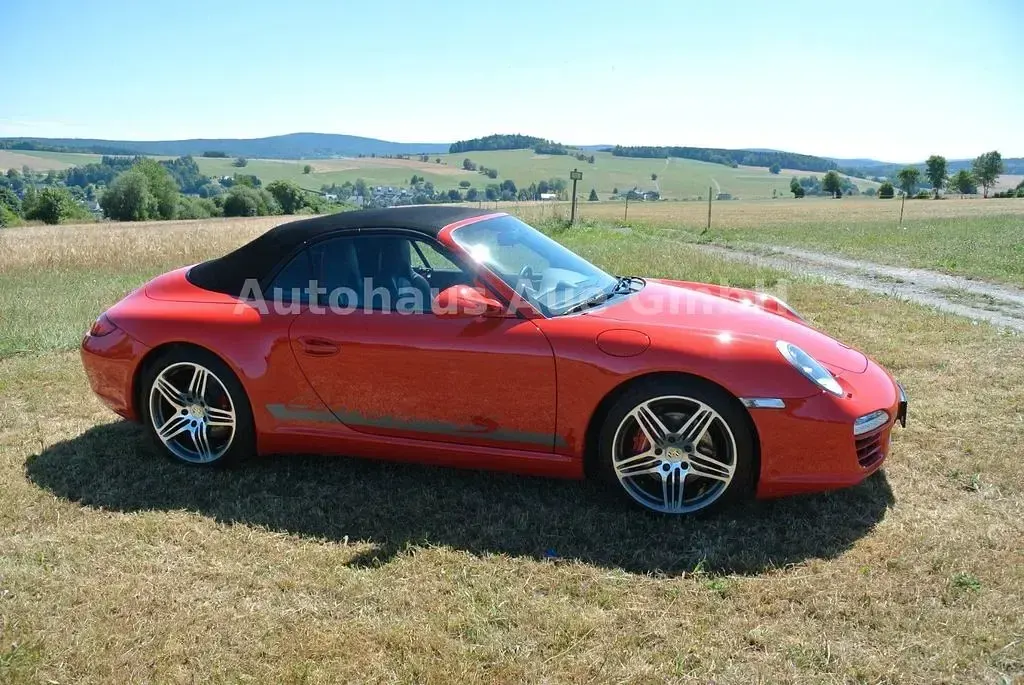 Gebraucht Porsche 911 Carrera 4S Cabriolet 385 PS (283 kW) 2010 Rot Cabrio