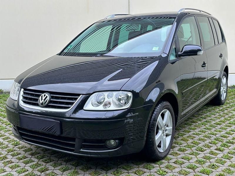 Schwarz Gebraucht 2006 VW Touran Highline Van / Kleinbus | 2.990 € (Fairer Preis) - Bild 1/4