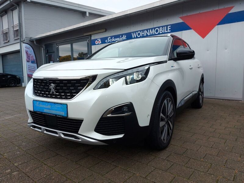 Lack weiss perlglänzend/metallic (metallic) Gebraucht 2020 Peugeot 3008 GT SUV | 25.480 € (Fairer Preis) - Bild 1/4