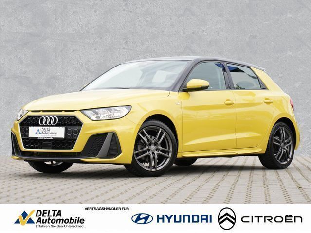 Pythongelb metallic Gebraucht 2022 Audi A1 Sportback S-Line Kleinwagen | 24.890 € (Fairer Preis) - Bild 1/4