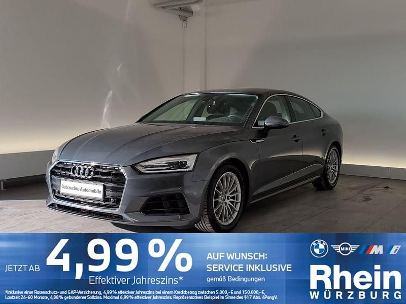 Grau Gebraucht 2019 Audi A5 Sportback Kleinwagen | 23.990 € - Bild 1/4
