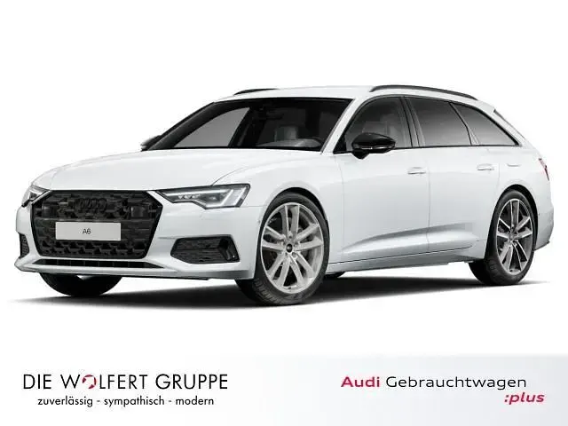 Gebraucht Audi A6 Advanced Plus 299 PS (219 kW) 2025 Gletscherweiß metallic Kombi