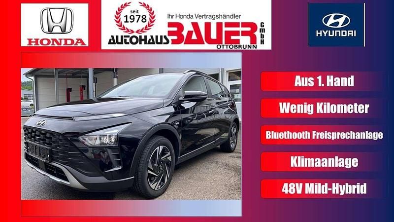 Phantom black / met Gebraucht 2022 Hyundai Bayon Select SUV | 15.290 € (Superpreis) - Bild 1/4