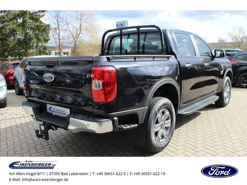 Neu Ford Ranger XLT 170 PS (125 kW) 2025 Schwarz Pickup