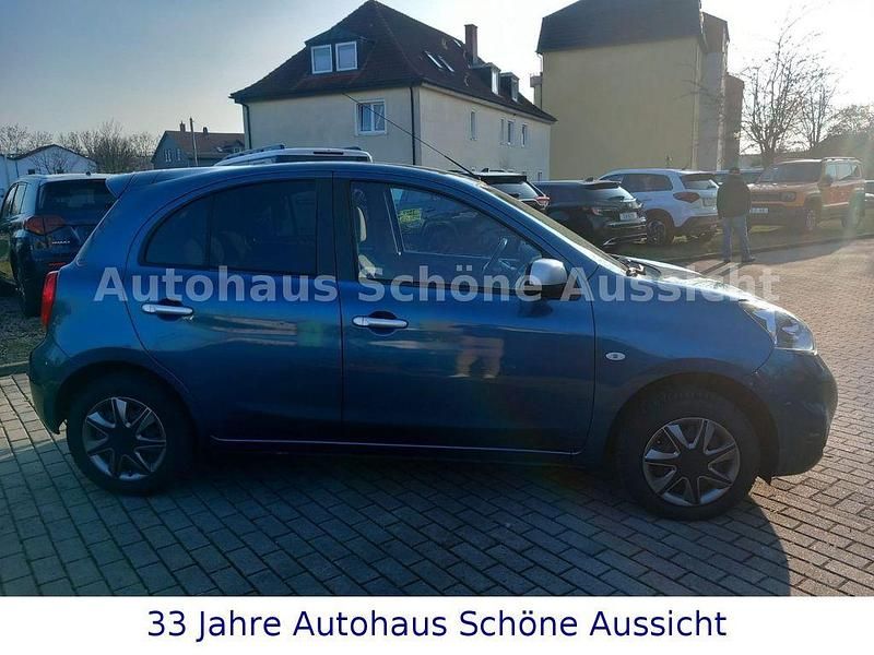 Gebraucht Nissan Micra 80 PS (58 kW) 2016 Blau Kleinwagen