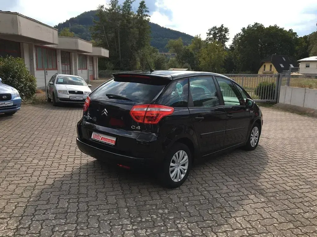 Gebraucht Citroën C4 Picasso Style 125 PS (91 kW) 2009 Schwarz Van / Kleinbus