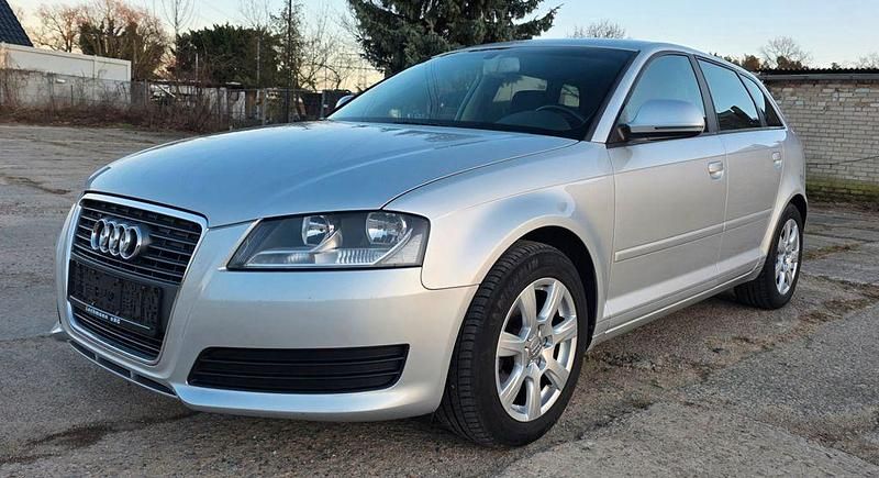 Gebraucht Audi A3 Ambiente 102 PS (75 kW) 2009 Silber Kleinwagen