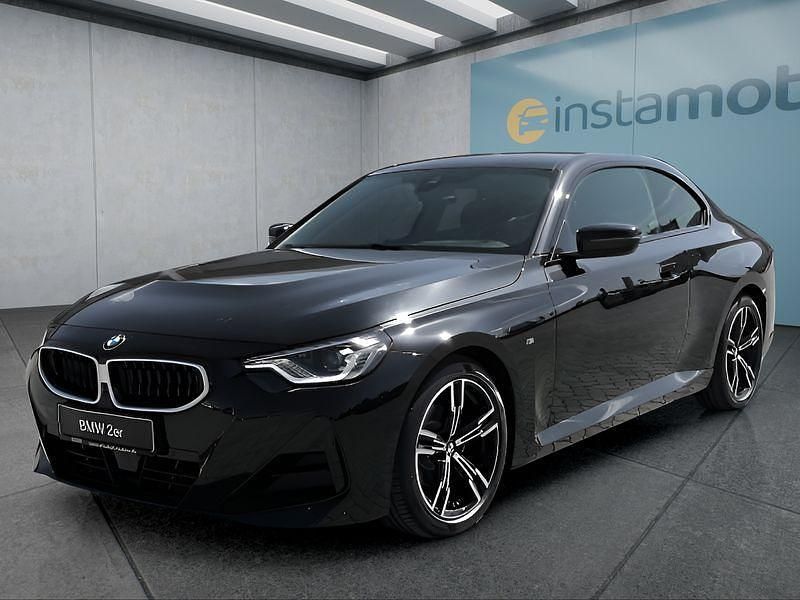 Schwarz Neu 2025 BMW 218 Coupé | 47.849 € (Teuer) - Bild 1/4
