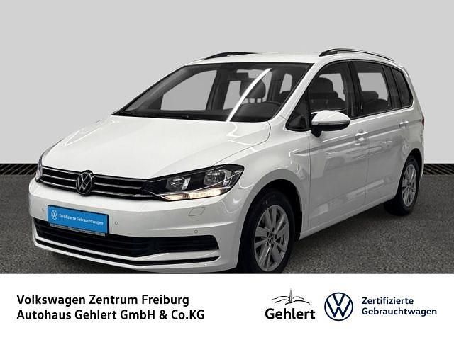 Weiss Gebraucht 2021 VW Touran Comfortline Van / Kleinbus | 24.500 € (Fairer Preis) - Bild 1/4