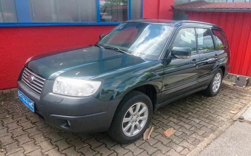 Grün Gebraucht 2008 Subaru Forester Active SUV | 2.998 € (Superpreis) - Bild 1/4