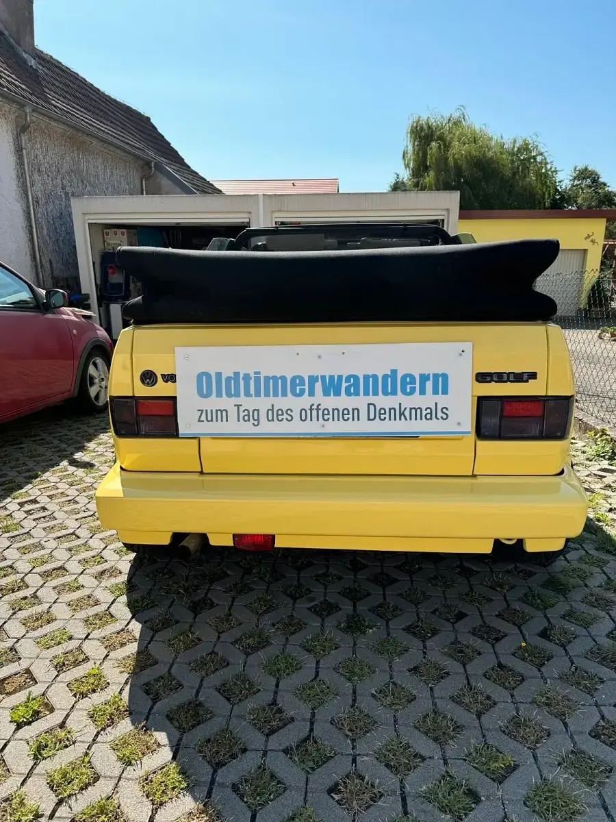 Gebraucht VW Golf Cabriolet 98 PS (72 kW) 1992 Gelb Cabrio