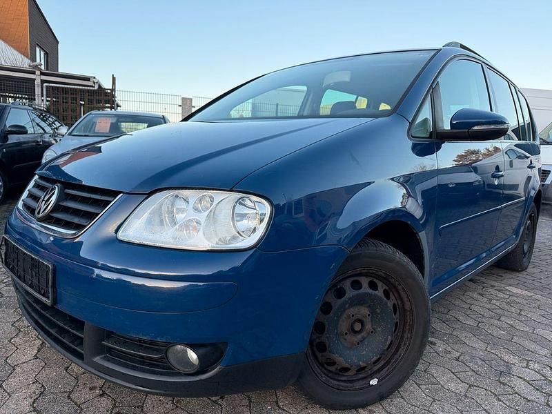 Blau Gebraucht 2006 VW Touran Van / Kleinbus | 1.290 € (Etwas zu teuer) - Bild 1/4