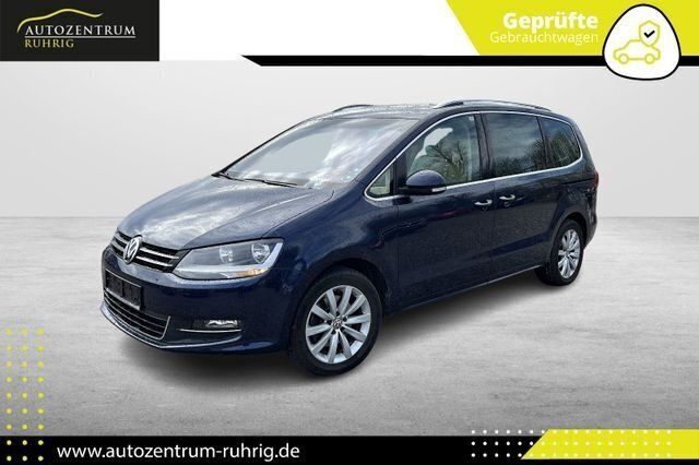 Gebraucht VW Sharan Highline 150 PS (110 kW) 2017 Blau Van / Kleinbus