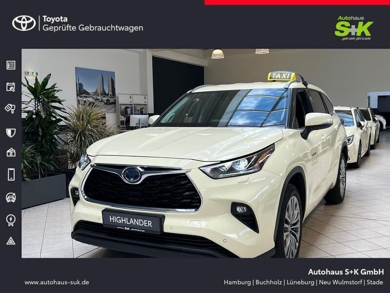 Marlingrau metallic (grau) Gebraucht 2021 Toyota Highlander Executive SUV | 51.990 € (Teuer) - Bild 1/4