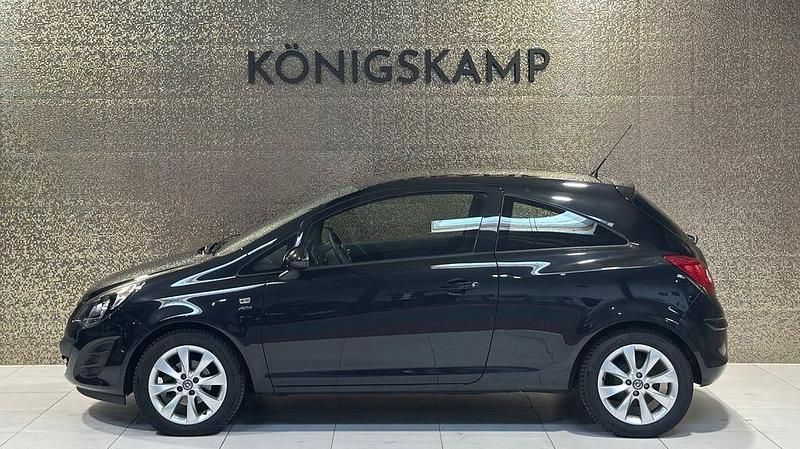 Gebraucht Opel Corsa Active 87 PS (63 kW) 2013 Schwarz Kleinwagen