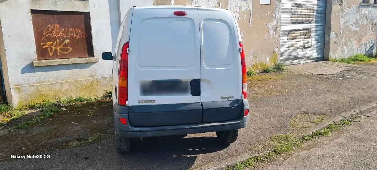 Gebraucht Renault Kangoo 68 PS (50 kW) 2007 Weiß Van / Kleinbus
