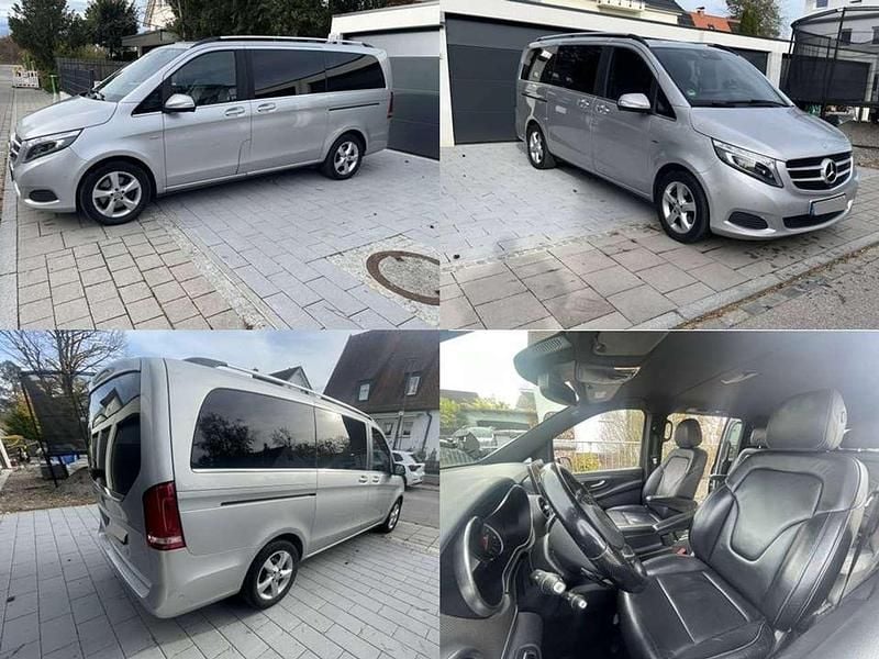 Silber Gebraucht 2015 Mercedes V250 Van / Kleinbus | 22.800 € (Superpreis) - Bild 1/4