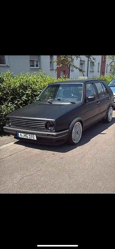 Schwarz Gebraucht 1989 VW Golf II Kleinwagen | 2.500 € - Bild 1/4