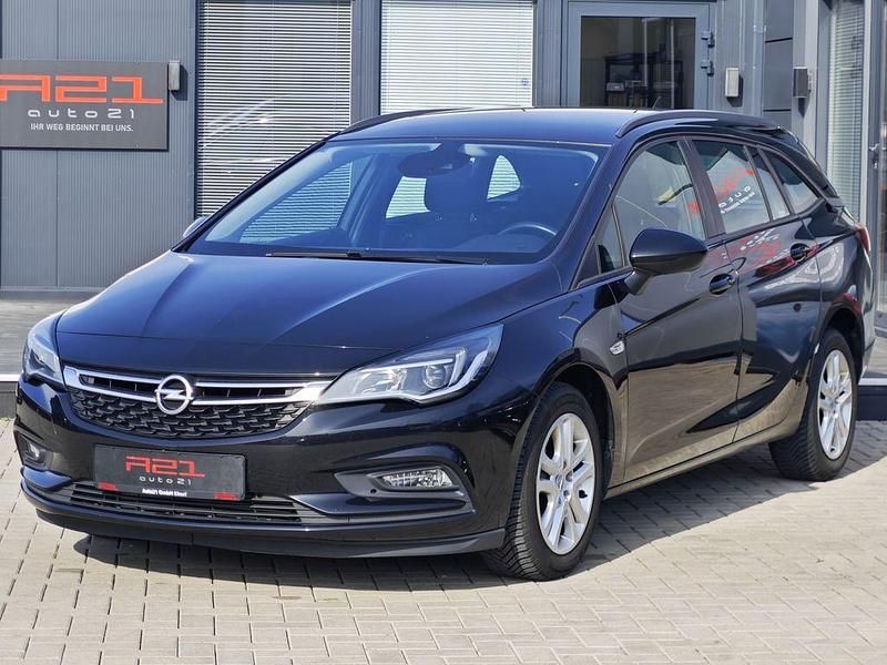 Gebraucht Opel Astra Edition 110 PS (80 kW) 2018 Schwarz
